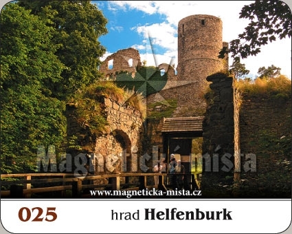 Magnetka - hrad Helfenburk
