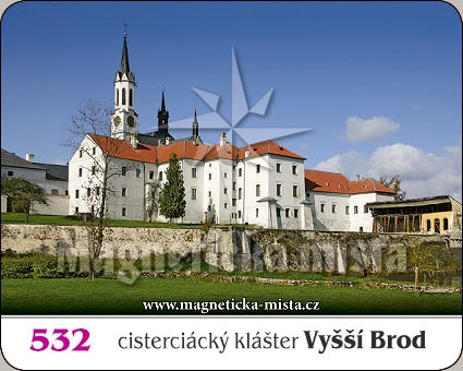 Magnetka - Cisterciácký klášter Vyšší Brod