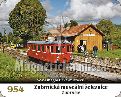 Magnetka - Zubrnická museální železnice