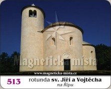 Magnetky: Rotunda sv. Jiří a Vojtěcha na Řípu