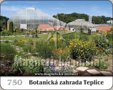Magnetky: Botanická zahrada Teplice